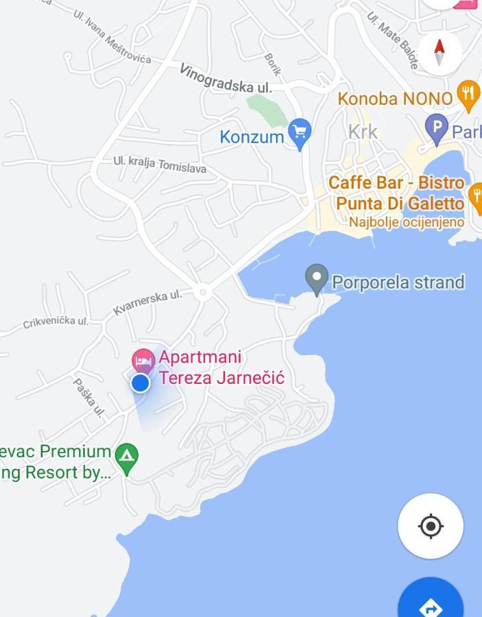 Studio Apartmani “Jarnecic” Krk Town Dış mekan fotoğraf